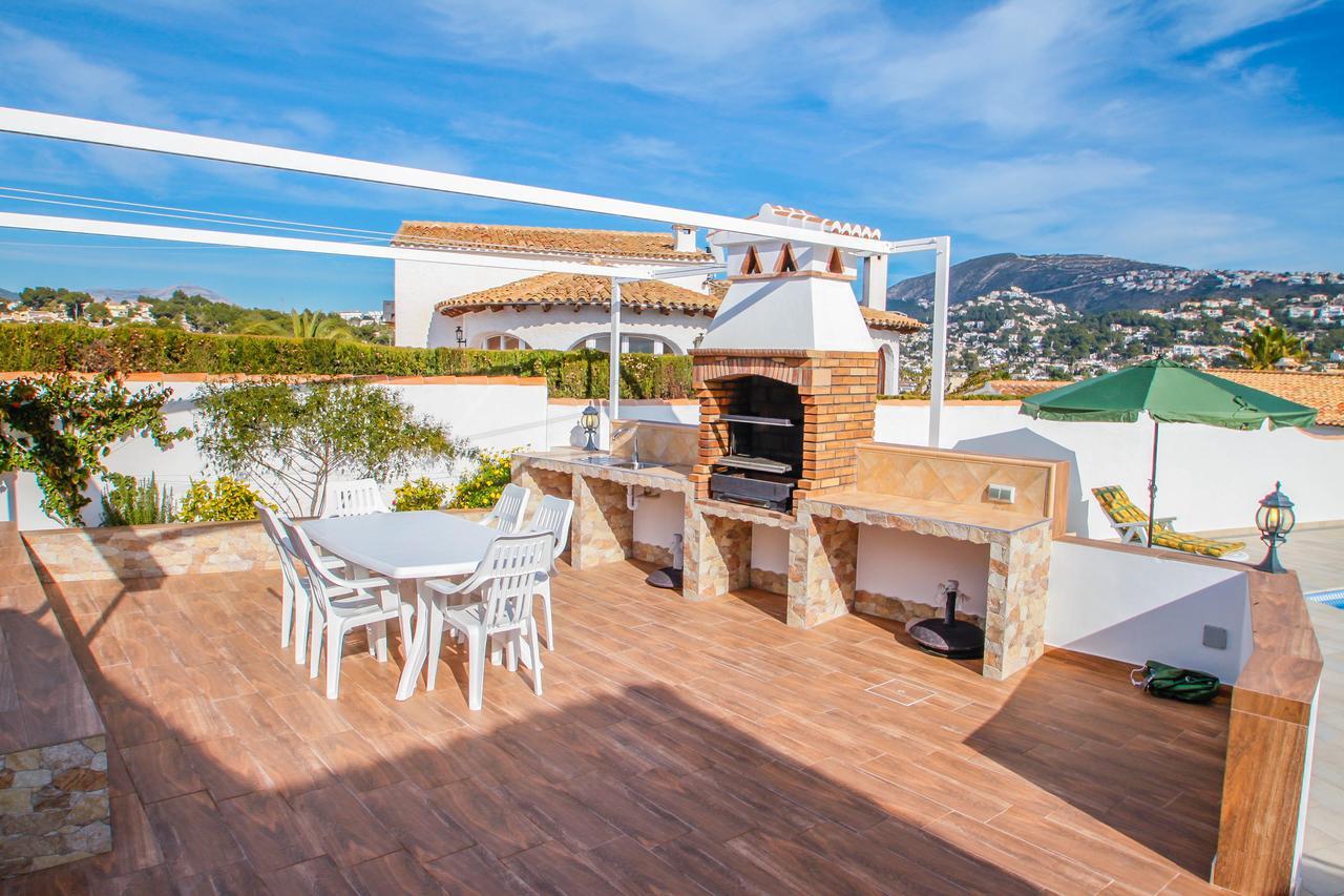 Marcelo - Charming, Finca Style Holiday Villa In Moraira Bagian luar foto