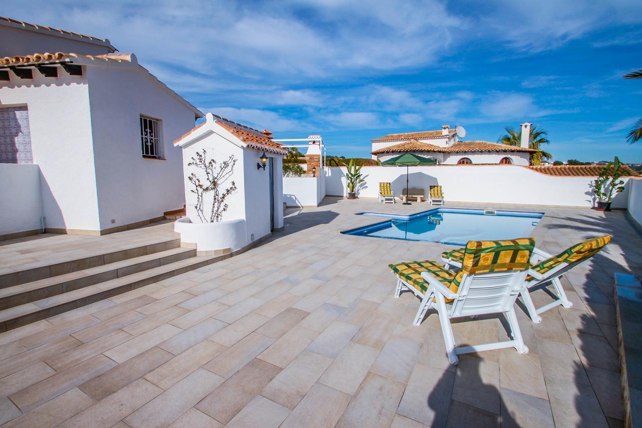 Marcelo - Charming, Finca Style Holiday Villa In Moraira Bagian luar foto